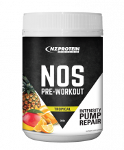 nzprotein pre workout 300g tropical flavour